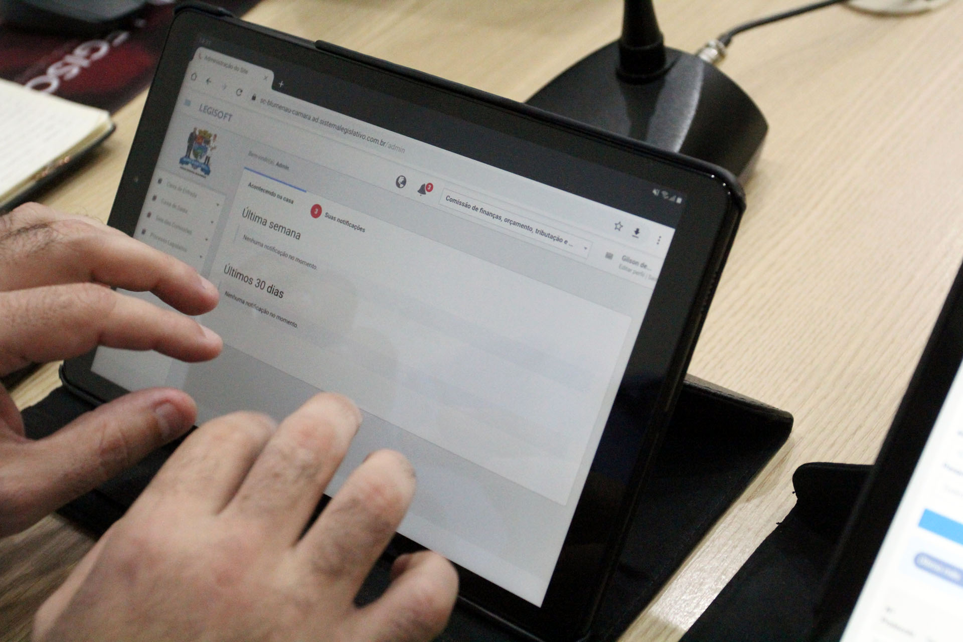 CCJ recebe projeto do orçamento municipal de 2020 e encaminha para Procuradoria Jurídica da Casa