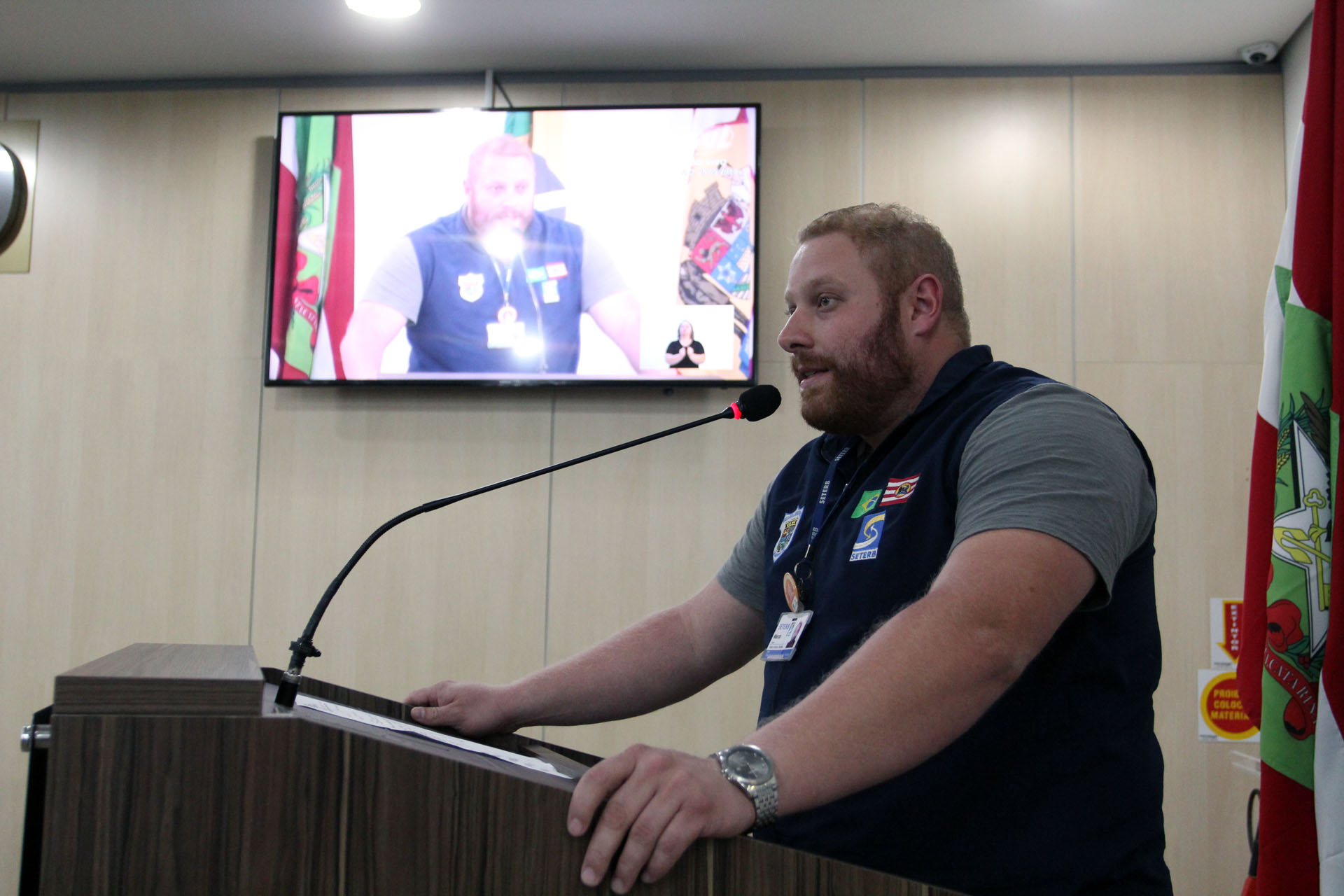Coordenador da Escola Pública de Trânsito comenta ações realizadas na Semana Nacional de Trânsito em Blumenau