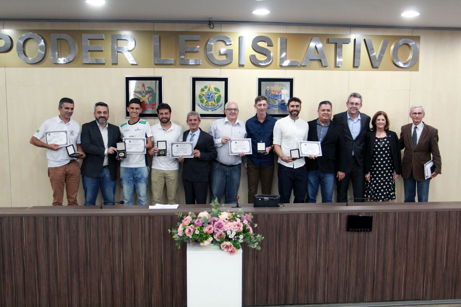 Câmara realiza entrega das Comendas do Mérito Fritz Müller e Rodolfo Sestrem Câmara realiza entrega das Comendas do Mérito Fritz Müller e Rodolfo Sestrem