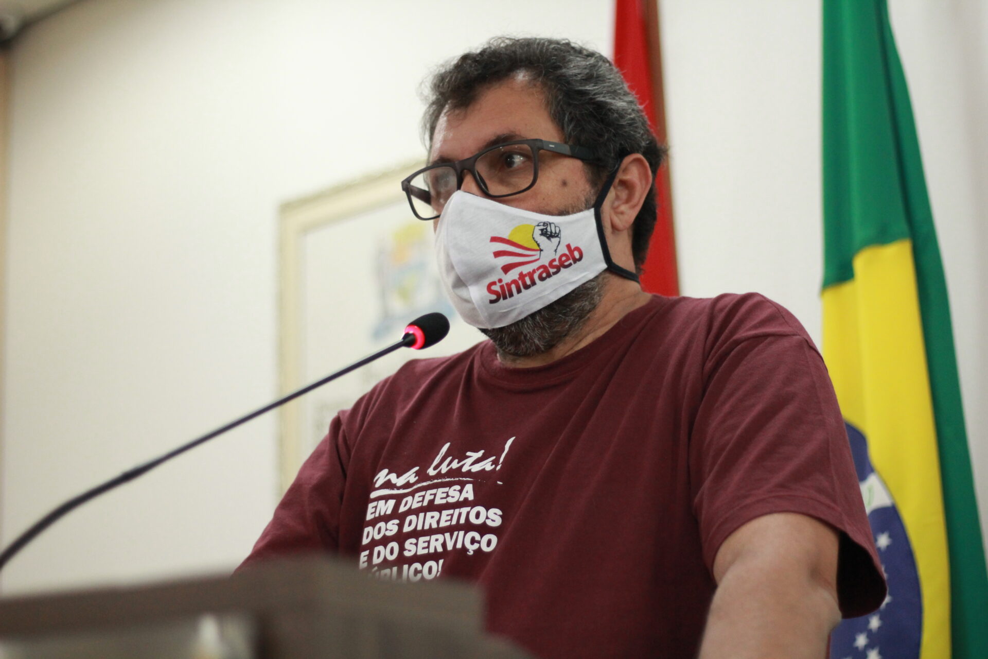 Coordenador do Sintraseb faz cobranças por direitos e suporte aos trabalhadores durante a pandemia