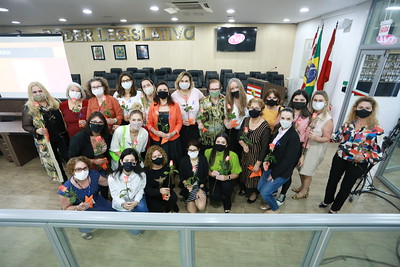 Cerca de 40 pessoas participam de evento da Câmara em comemoração ao Dia Mundial do Empreendedorismo Feminino