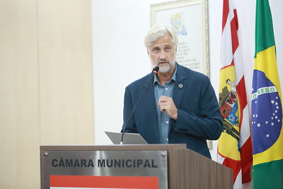 Presidente da Associação Amigos do Hospital Santo Antônio apresenta entidade na tribuna