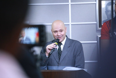 Egídio Beckhauser toma posse como prefeito de Blumenau em exercício