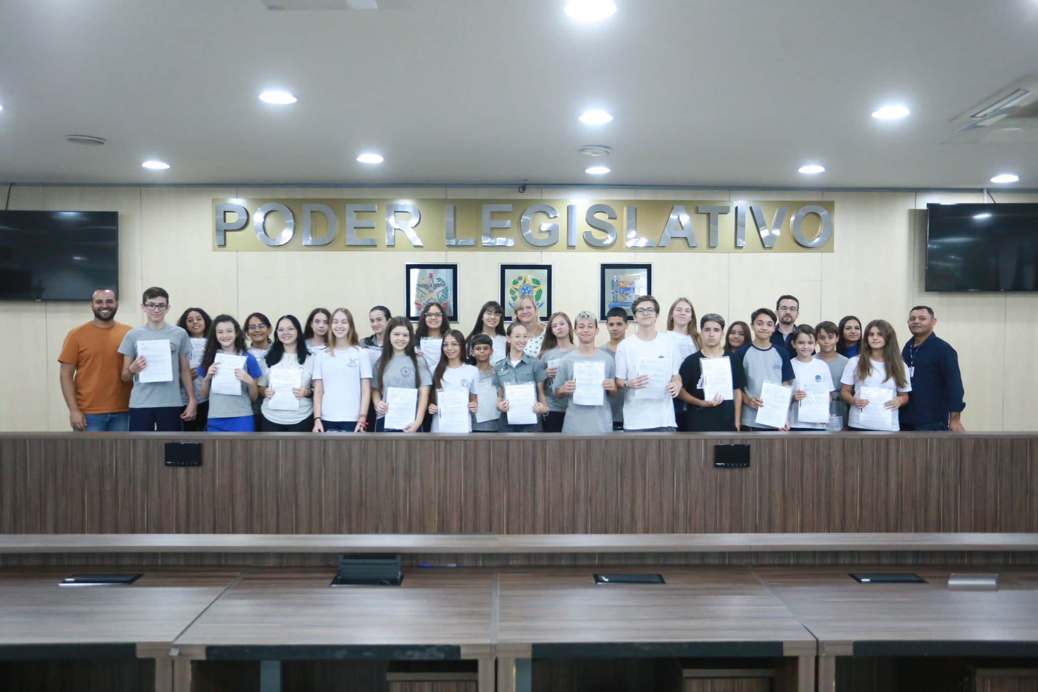 Câmara Mirim realiza reunião preparatória com os vereadores mirins da Legislatura de 2023