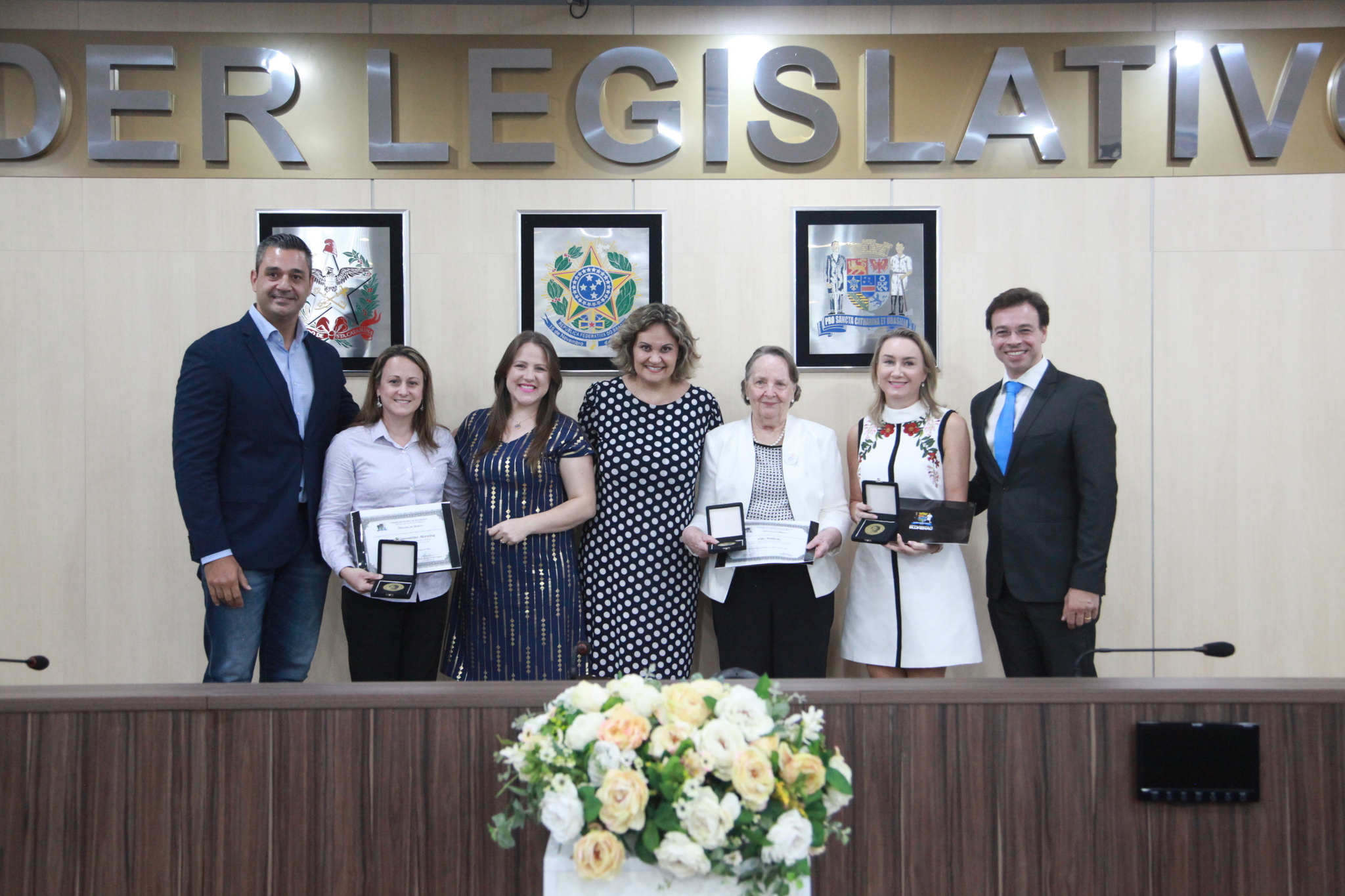 Câmara entrega Comenda Celina Guimarães Vianna a três mulheres que se destacam na conquista do espaço feminino no município