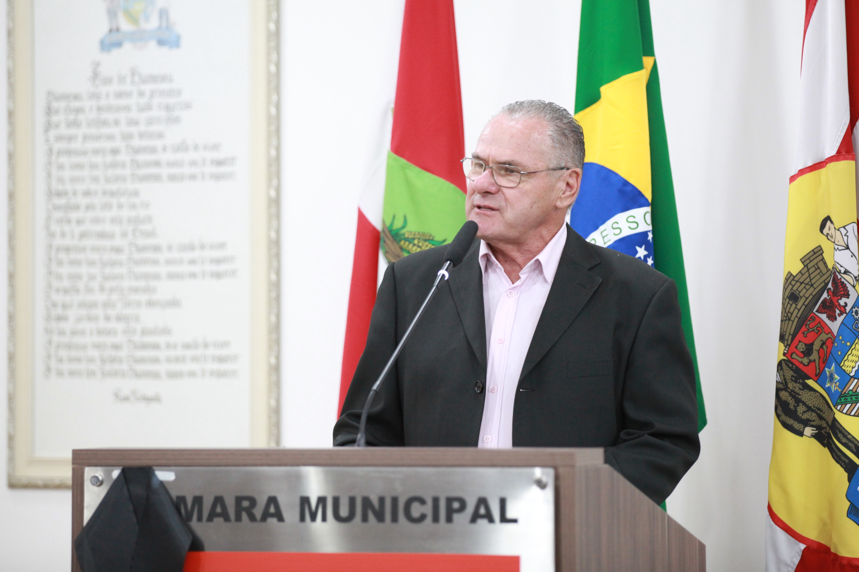 Vereador suplente Rolf Bublitz toma posse pelo PSDB na Câmara de Blumenau