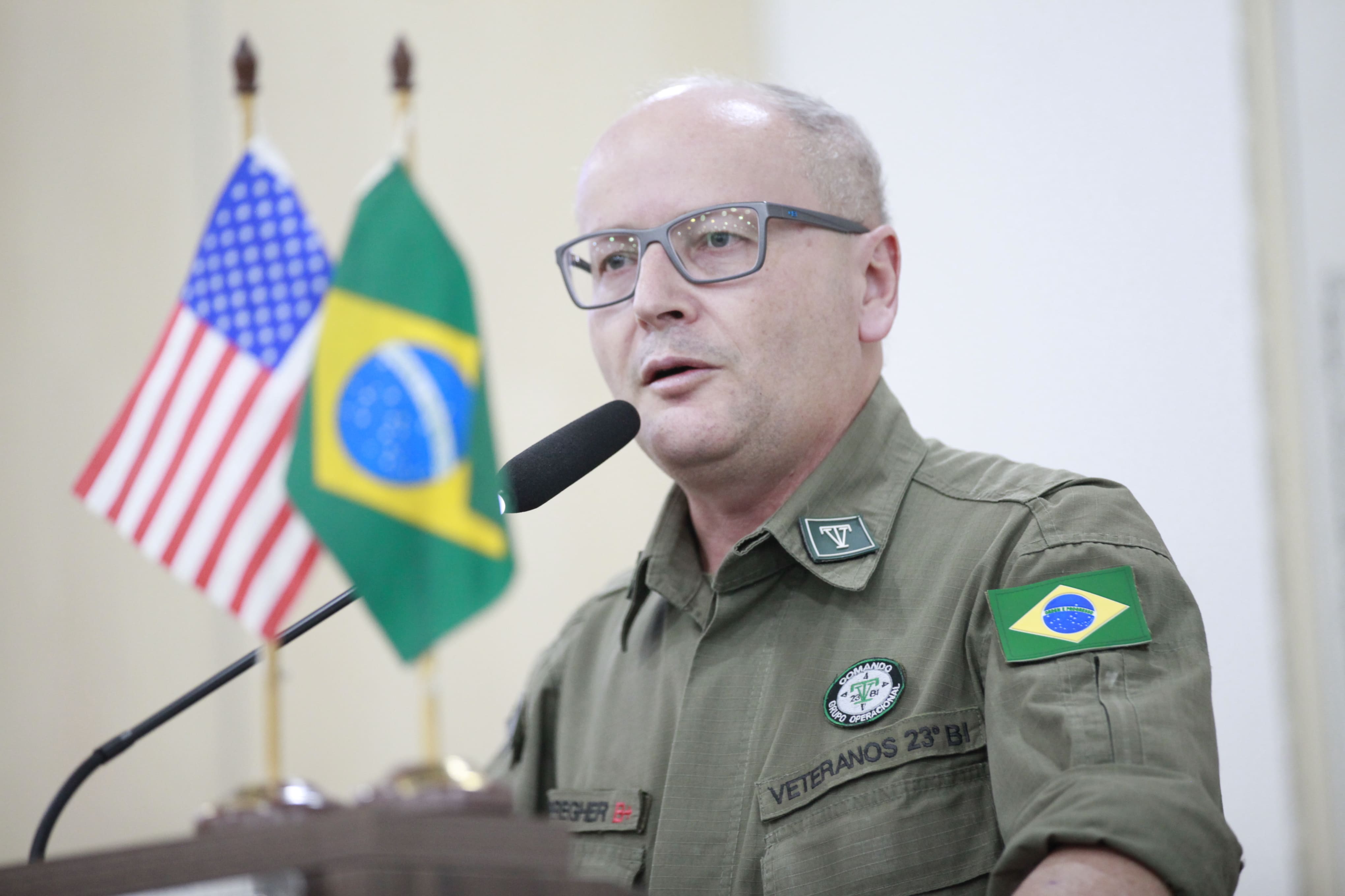 Representante dos Veteranos do 23º BI defende a conservação dos monumentos históricos do município na Tribuna Livre