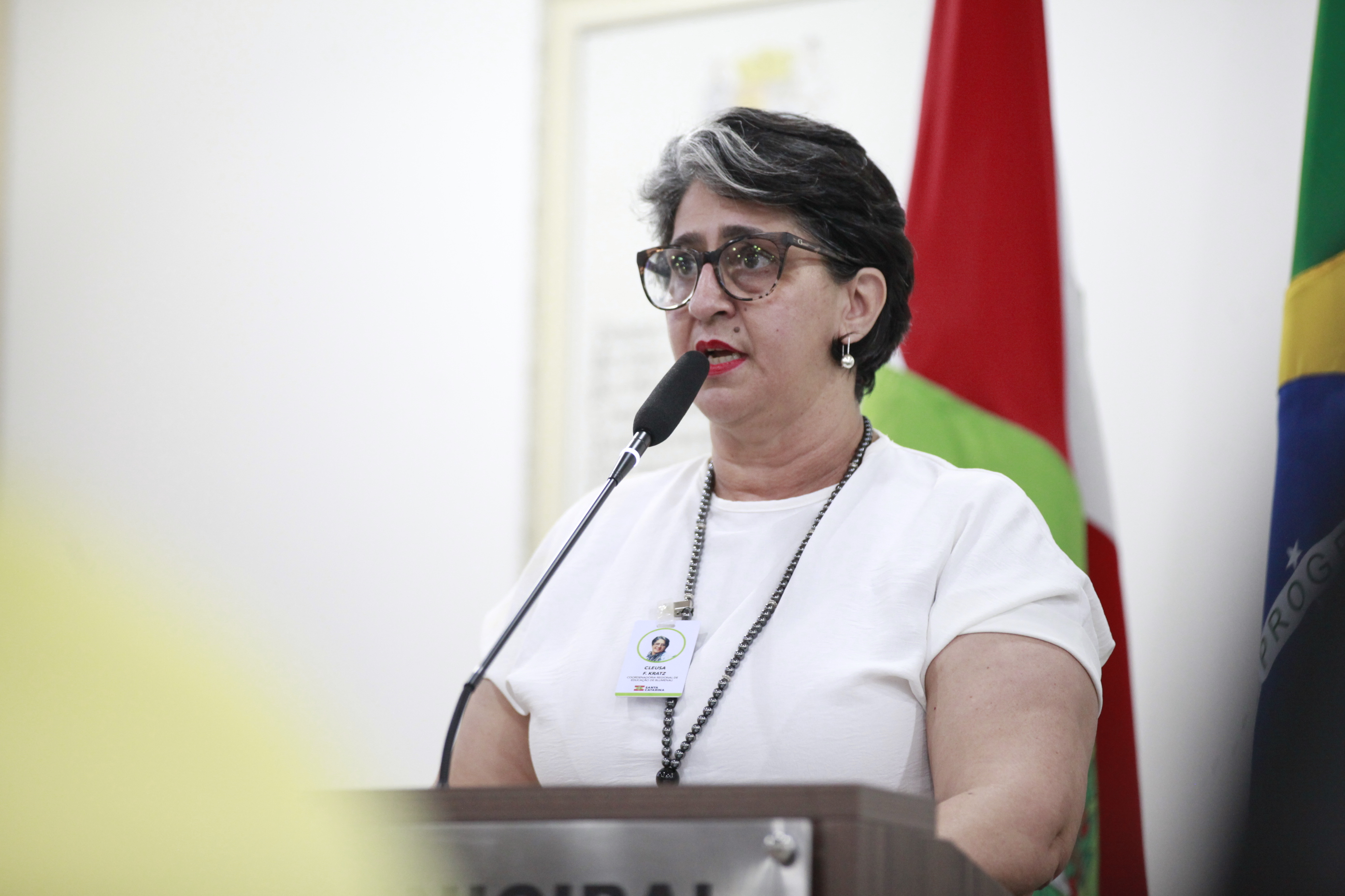 Coordenadora Regional de Educação destaca trabalho desempenhado buscando avanços nos educandários do município