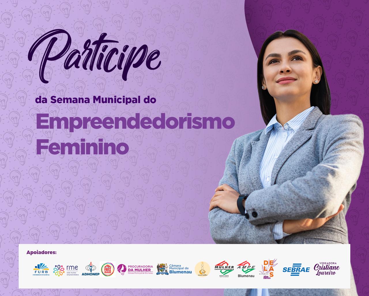 Câmara de Vereadores sedia abertura da 3ª Semana Municipal do Empreendedorismo Feminino nesta segunda-feira (20)
