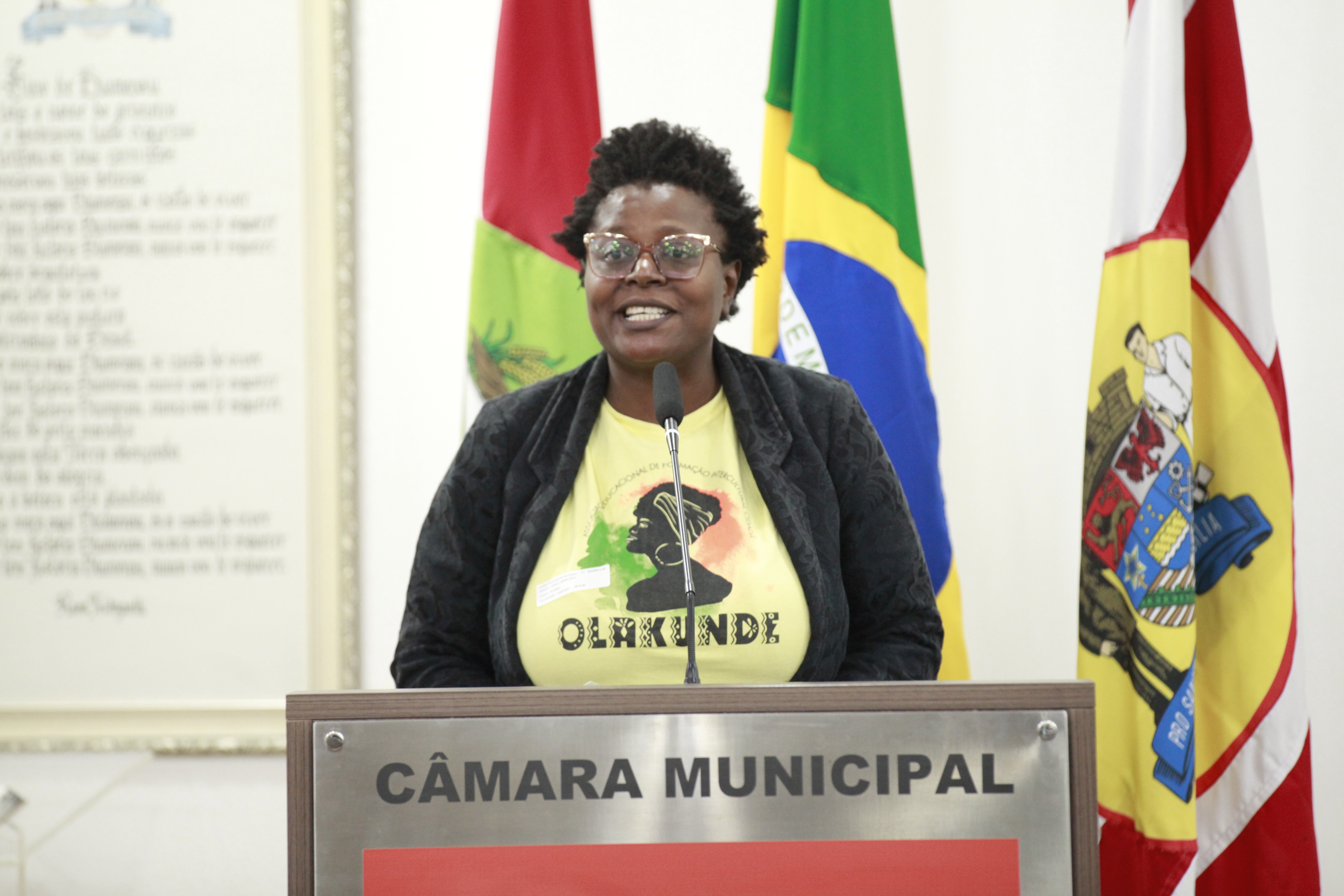 Representante da Olakunde discorre sobre o trabalho da instituição no combate ao abuso e exploração sexual de crianças e adolescentes