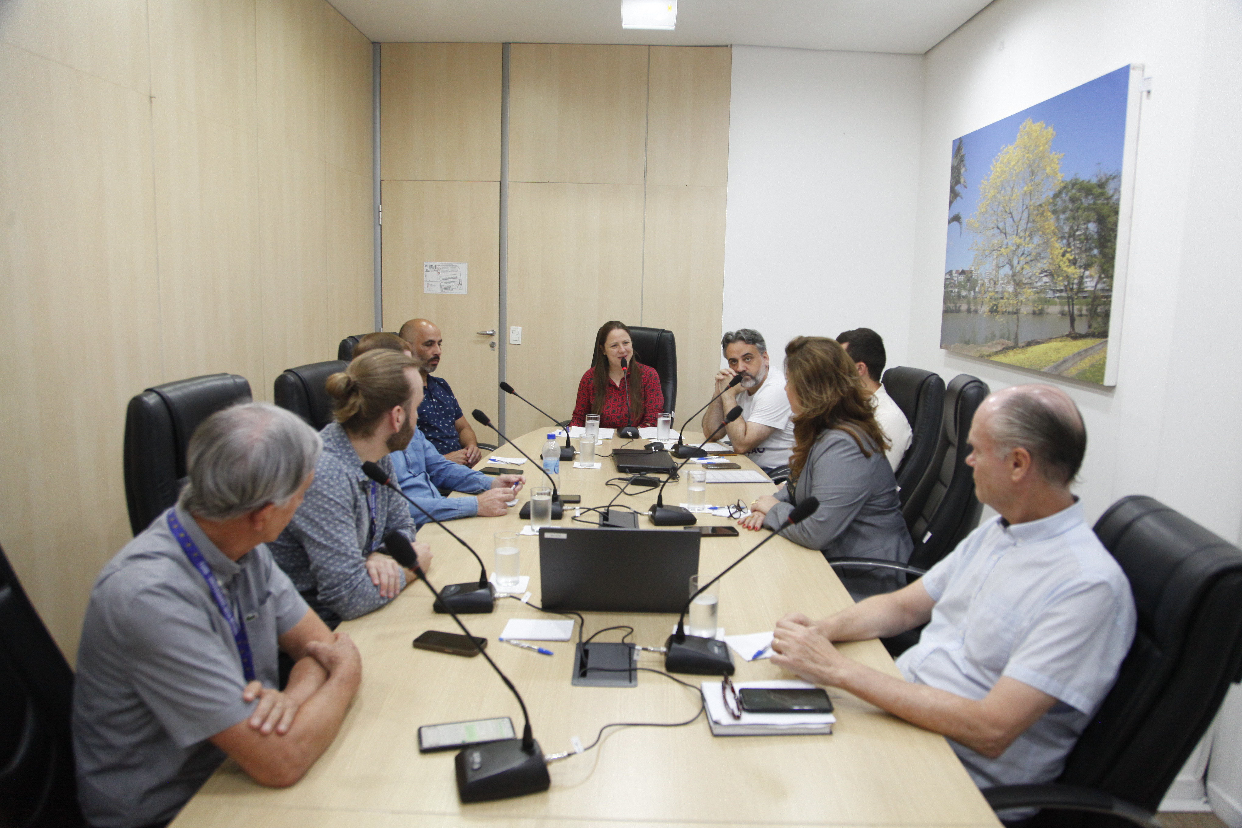 Comissão de Educação recebe reitora da FURB para tratar dos parcelamentos de débitos previdenciários da universidade com o ISSBLU