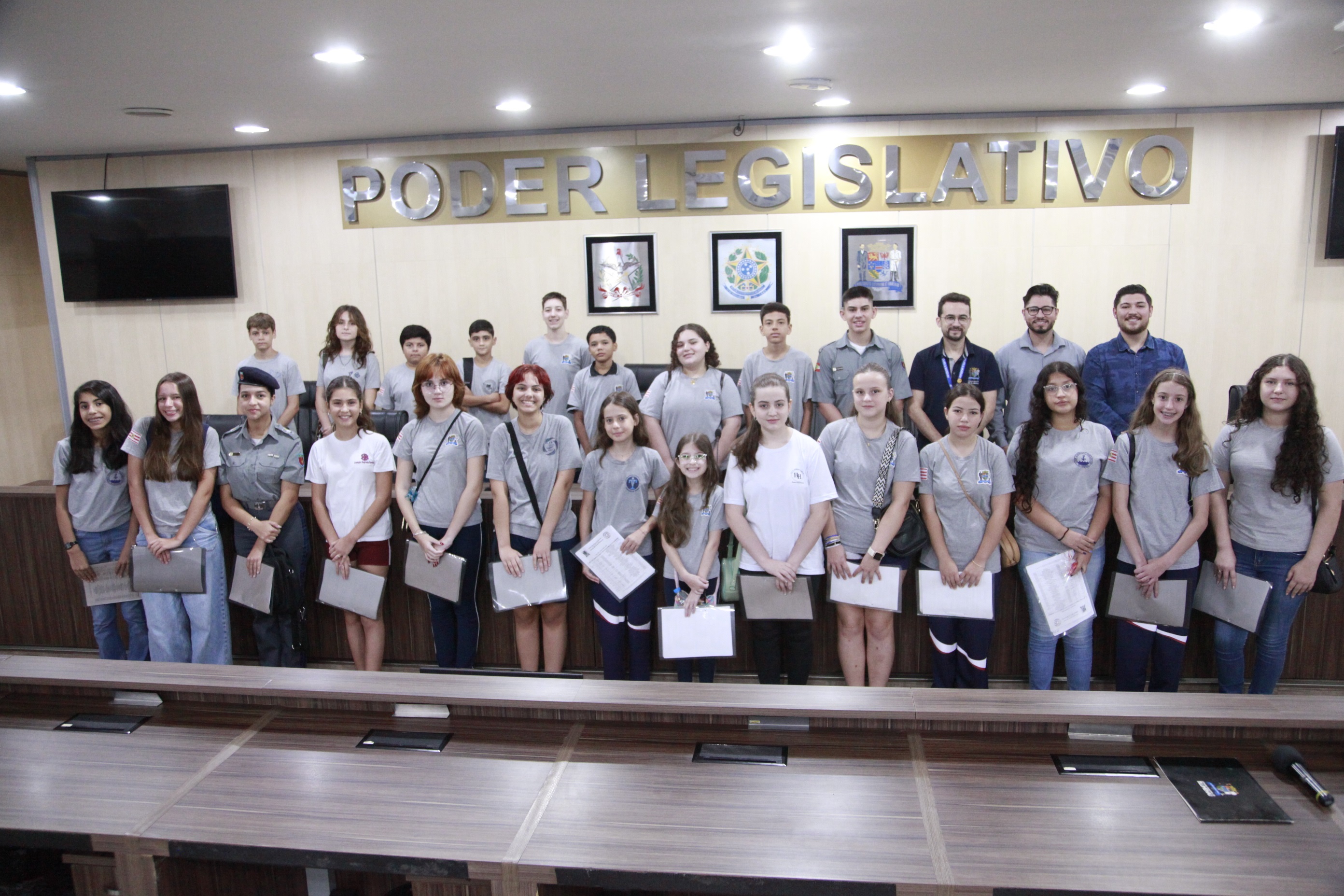 Vereadores mirins da Legislatura 2025 vão tomar posse e eleger Mesa Diretora nesta segunda-feira (24)