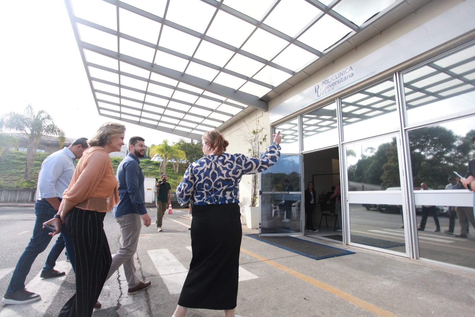 Vereadores visitam a Furb e conhecem toda a estrutura da universidade