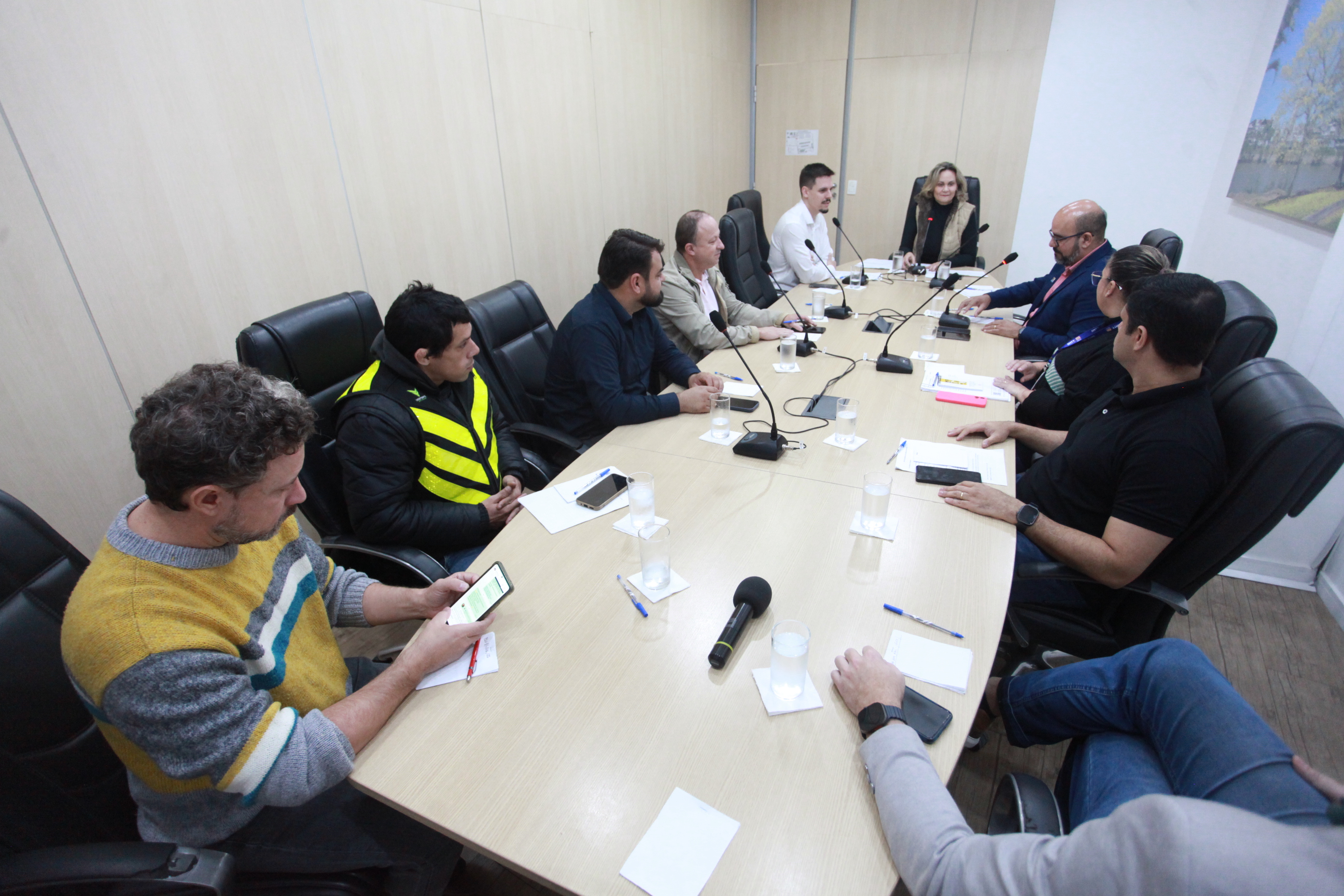 Comissão da Área Azul recebe secretário municipal para debater questionamentos e demandas de categorias