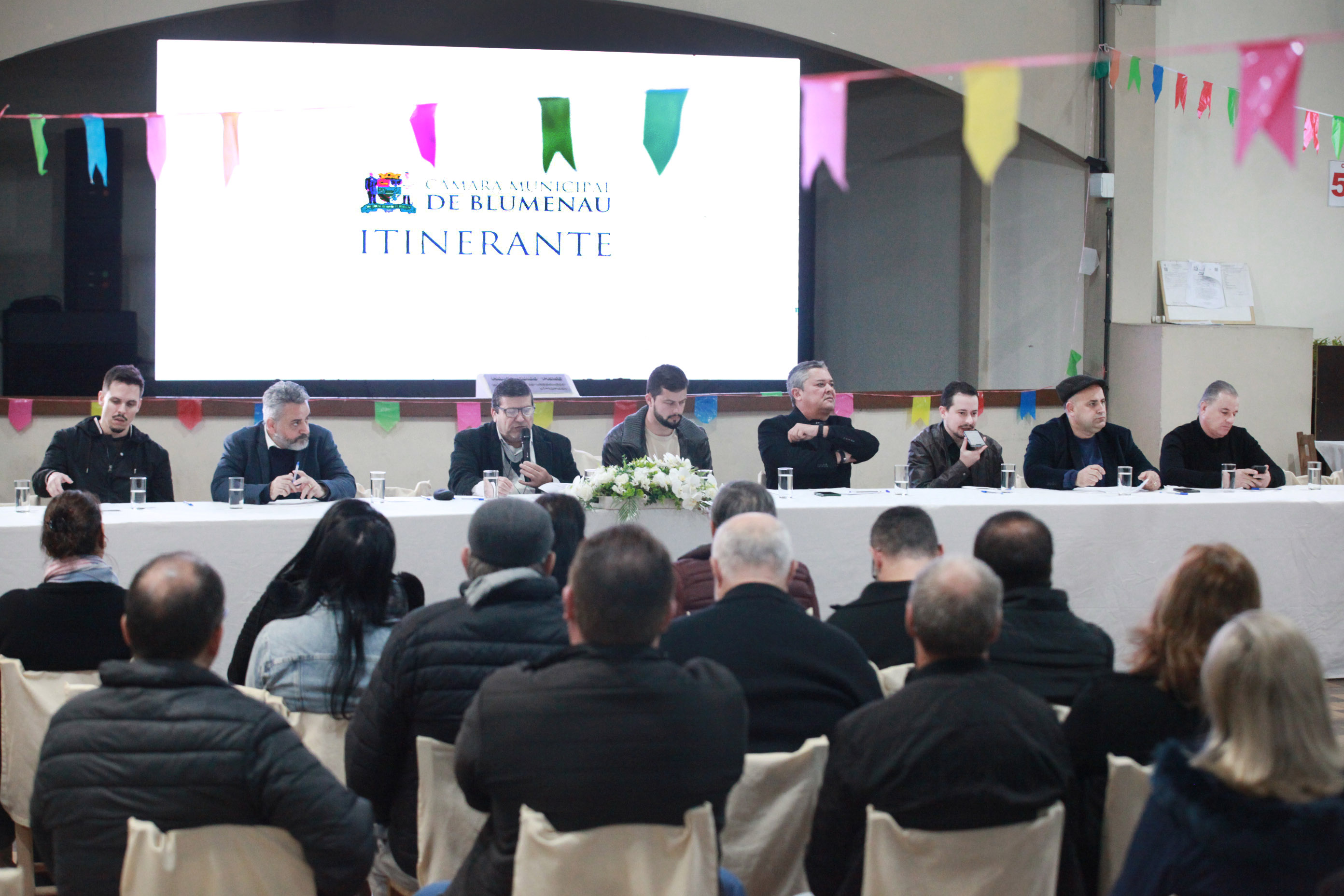 Câmara de Blumenau realiza 5ª sessão itinerante de 2025 no bairro Bom Retiro nesta quarta-feira