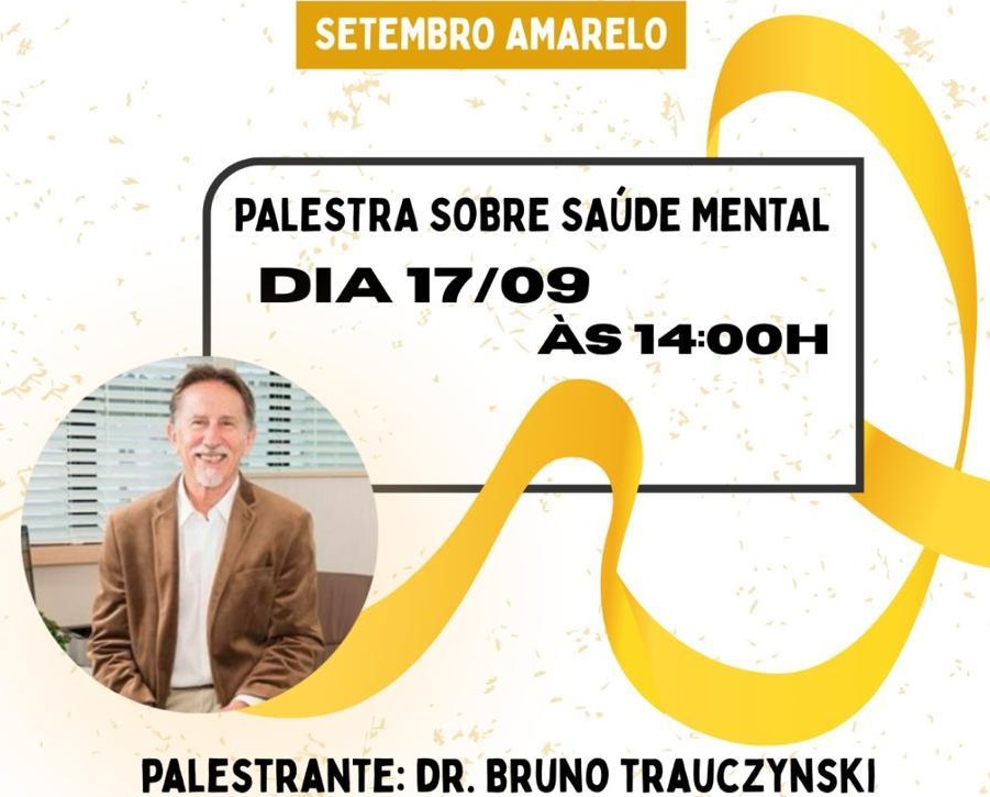 Câmara de Blumenau promove palestra sobre saúde mental no Setembro Amarelo