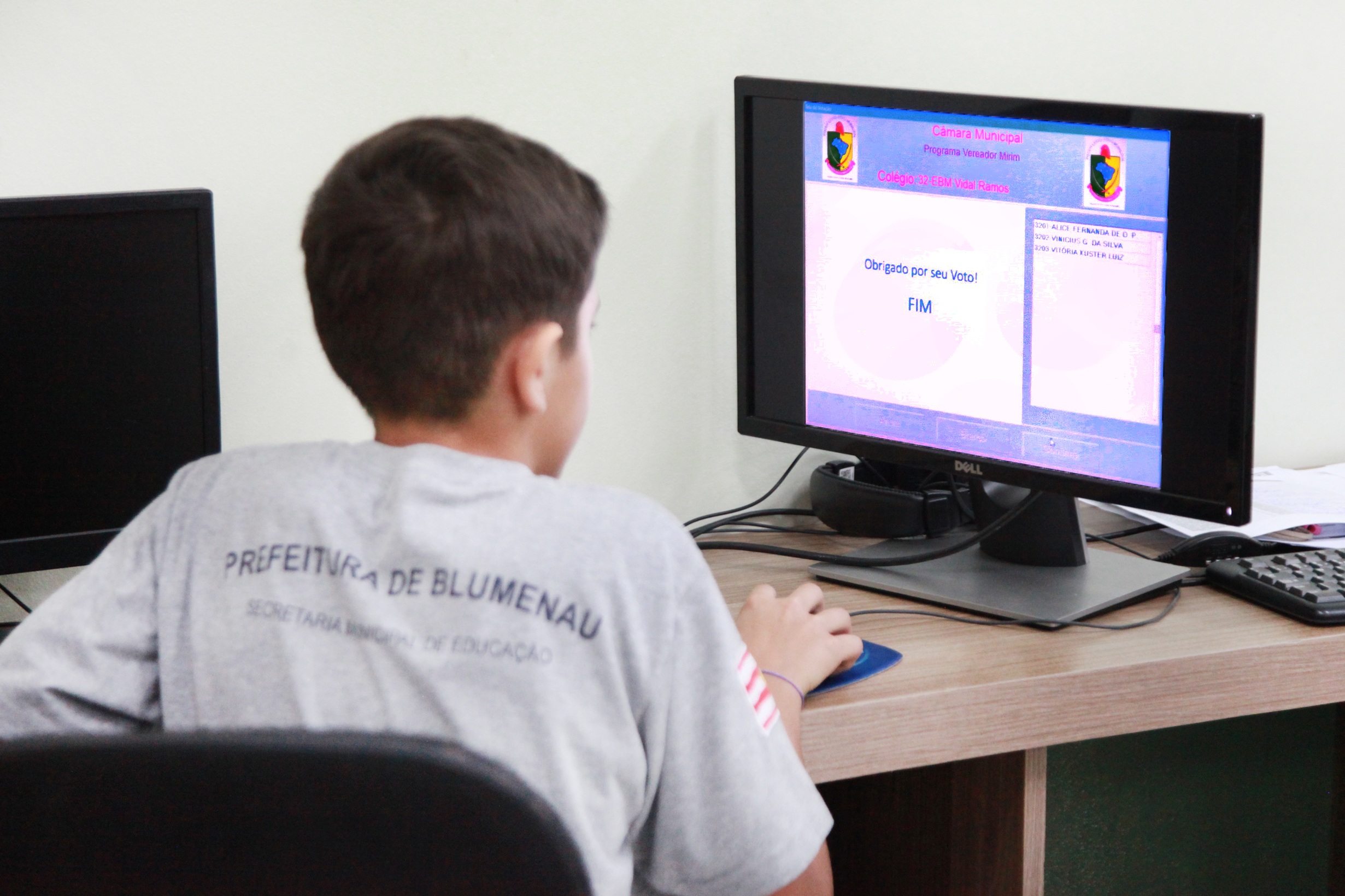 Eleições da Câmara Mirim começam nesta segunda-feira 